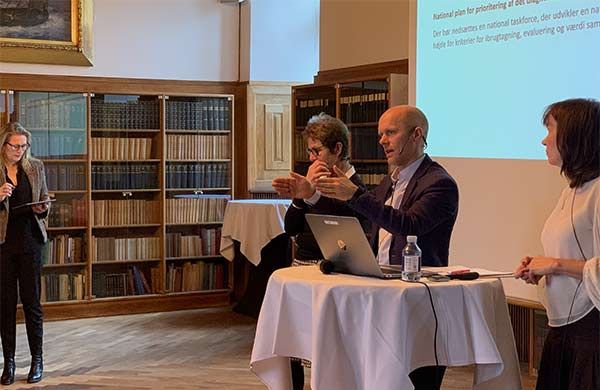 "Det vil være fornuftigt at overveje en model for evaluering af diagnostiske værktøjer og medico-produkter i stil med Medicinrådets vurderinger af medicin,” lyder opfordringerne således fra Henrik Ullum, der deltog i panelet ved præsentation af analysen. Foto: Trine Pilgaard/Lead Agency